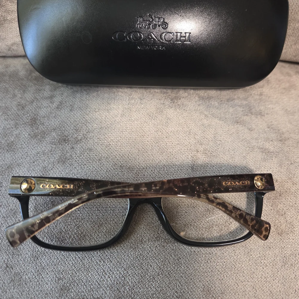 Coach HC6082 5353 Black/Wild Beast Women's Eyeglasses 53-17-135